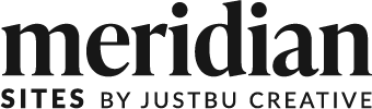 Meridian Sites by JustBU Creative Logo